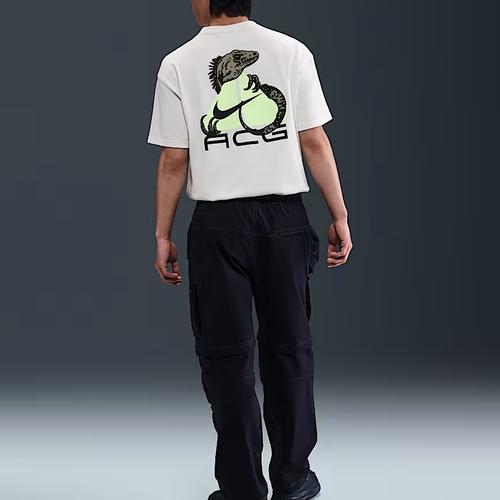 Nike ACG Men's White Quick-Dry Fashion Short-Sleeve T-Shirt HJ0885-030