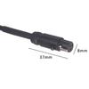 Alasum Mini XLR Audio Cable, Compact and Lightweight, Male to Female, 3M
