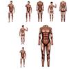 Euro Fantasy Herren Bodybuilding Kostüm mit Polyester Spandex für Tanzshows