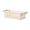 Wooden Handle Storage Basket