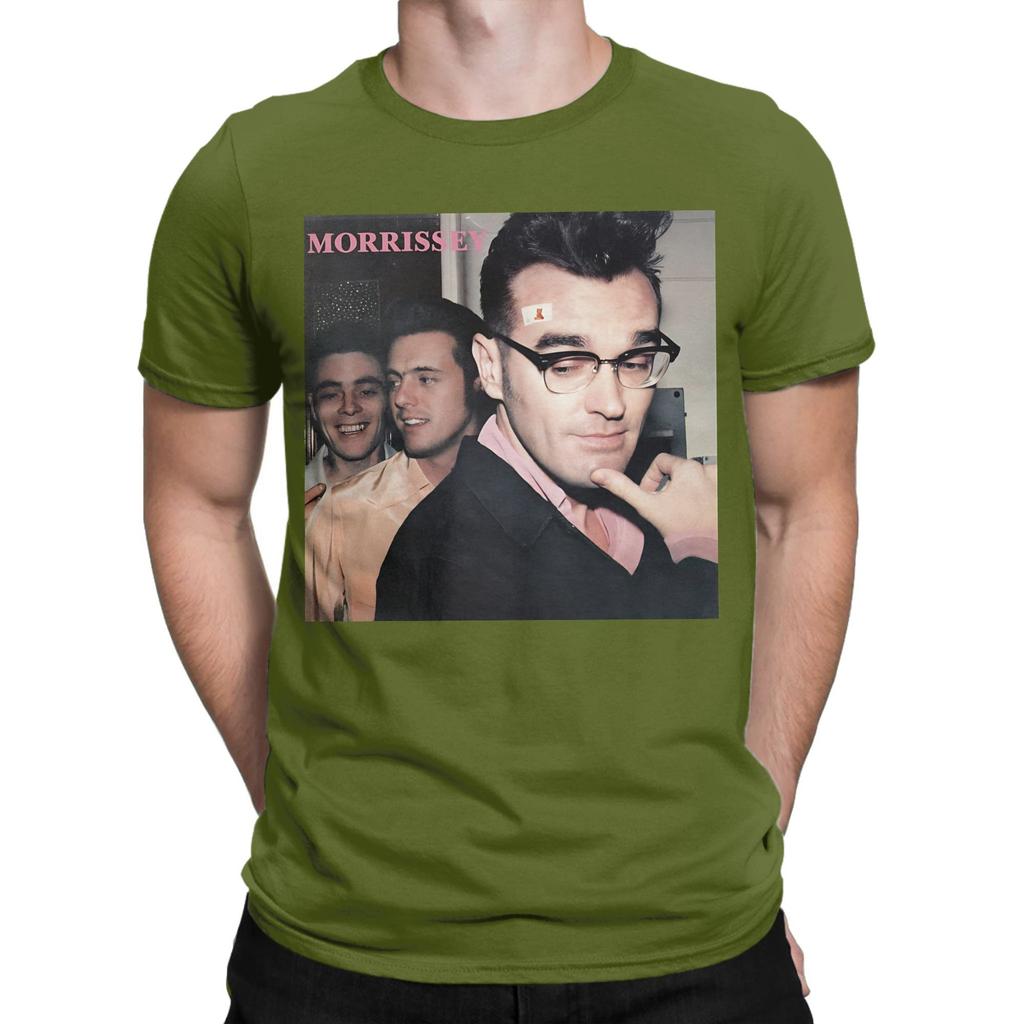 Morrissey Tour 2025 Gift T Shirts Mens  Cotton Funny TShirt Crewneck  Tees Short Sleeve Tops Gift Idea