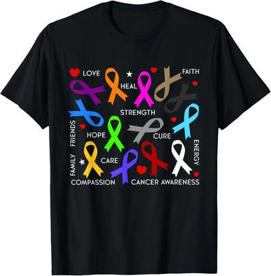 Consapevolezza sul Cancro - Nastro per la Lotta al Cancro Regalo Maglietta Unisex