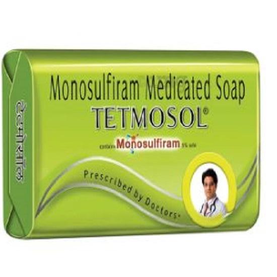 

Мыло лечебное Тетмосол с 5% моносульфирамом при кожных инфекциях 100 г