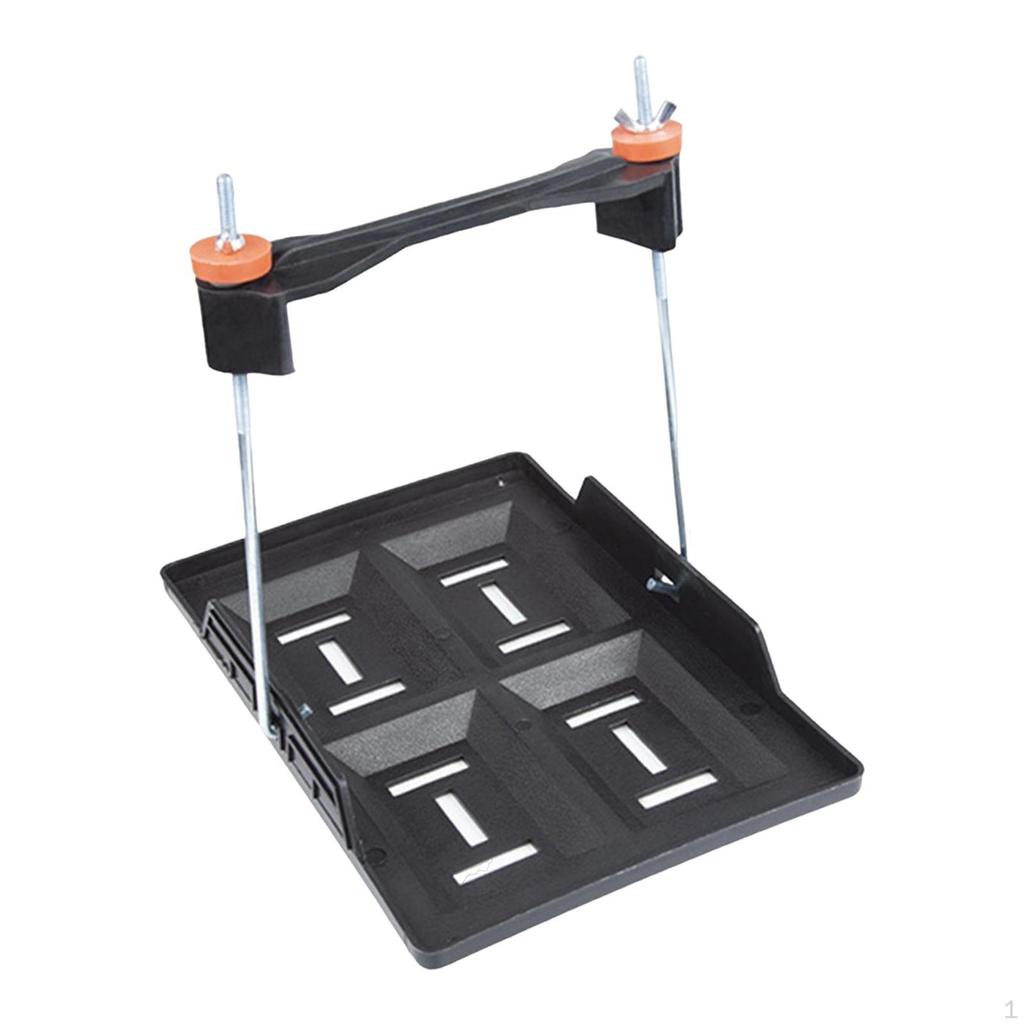 Adjustable Automotive Battery Storage Tray Anti Accessory Simple Assembly Multifunctional