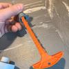 Orange Glass Glue Caps - Durable Plastic Sealing Caps for Standard Glue Bottles, Portable Decoration Tools