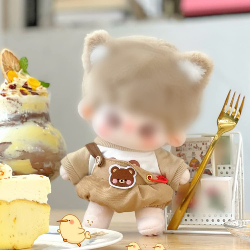 YUYAKESHI Cotton Doll Doll Changing For Stuffed Cute Stuffed Apparel Parts Brown Doll, Clothes, Clothes, Clothes, Toys, Sweatshirts, Accessories,