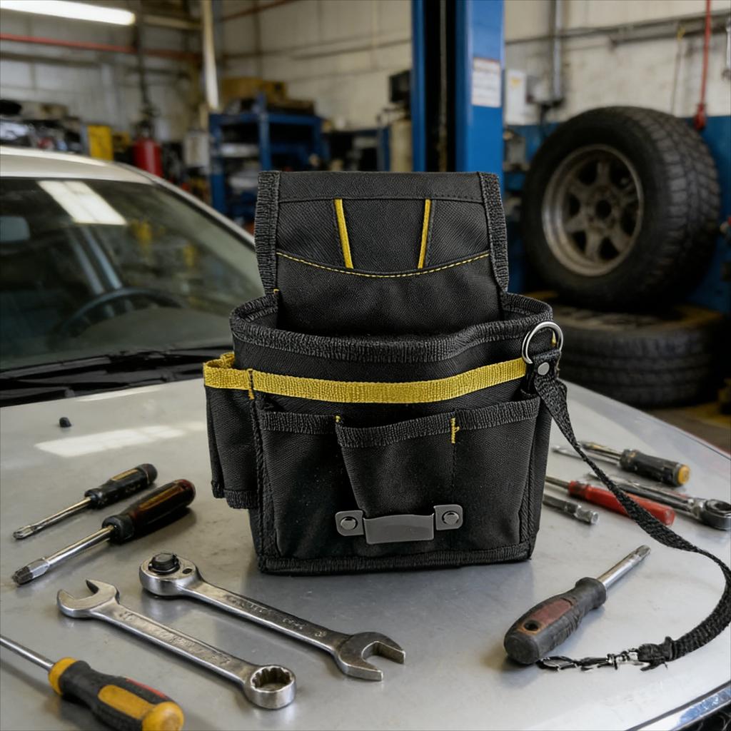 Bilfargeendrende Foliekit Spesial Multifunksjonell Slitesterk Håndholdt Enskuldret Arbeider Bærbar Verktøyveske for Jernvareemballasje