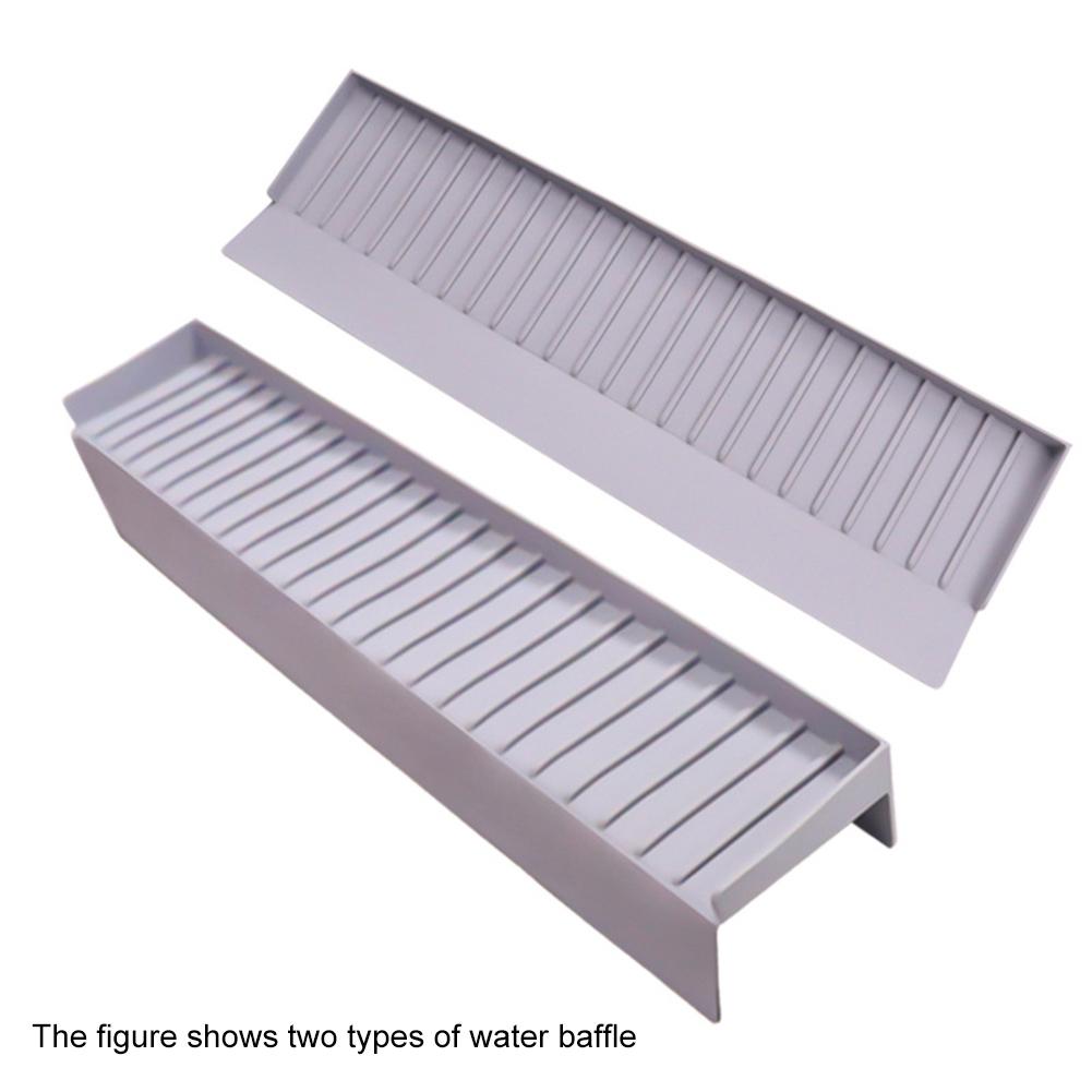 Dishwashing Sink Splash Protector Water Baffle Water Draining Splash Guard Flexible Water Barrier High-Quality Silicone Material