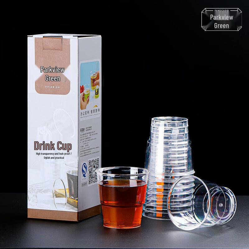 Thickened Disposable Clear Plastic Cups