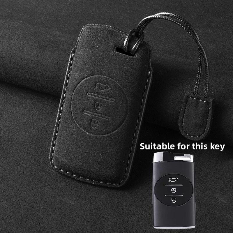 Leather Remote Car Key Cover Case For Chery Tiggo 7 Pro 8 Pro Exeed Tiggo 2 3X Arrizo 5 Pro Gx 5X Eq7 Tiggo 4 Car Accessories