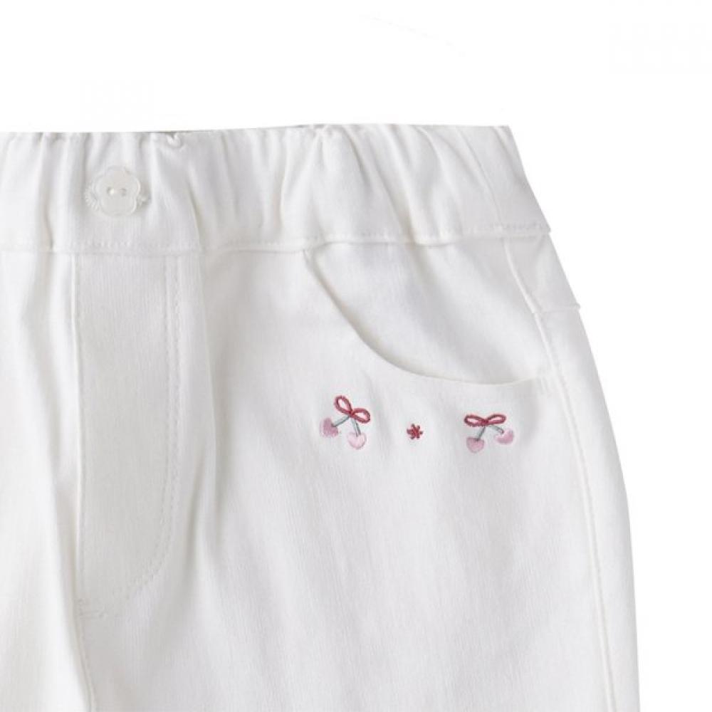 Mink Mui Cherry Ribbon Embroidered Pants Model  36115 410 08