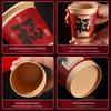 ZISIZ Disposable Paper Cups