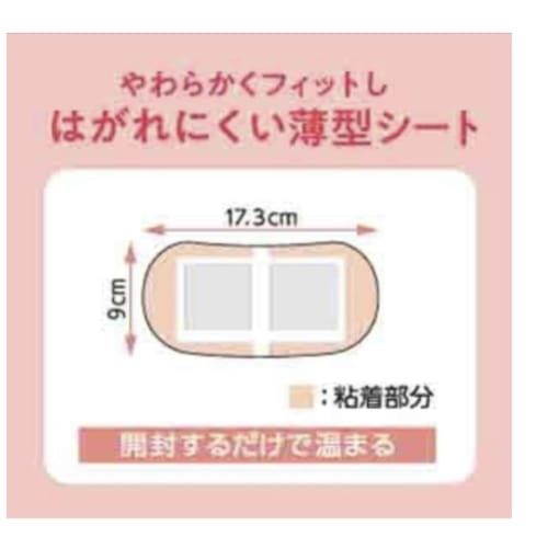 Kao Megurhythm Steam Foot Sheets, Unscented, 6 Sheets, Deep Relaxation, Approximately 40℃ Steam Bath, Approximately 30 Minutes, Includes Original Sho