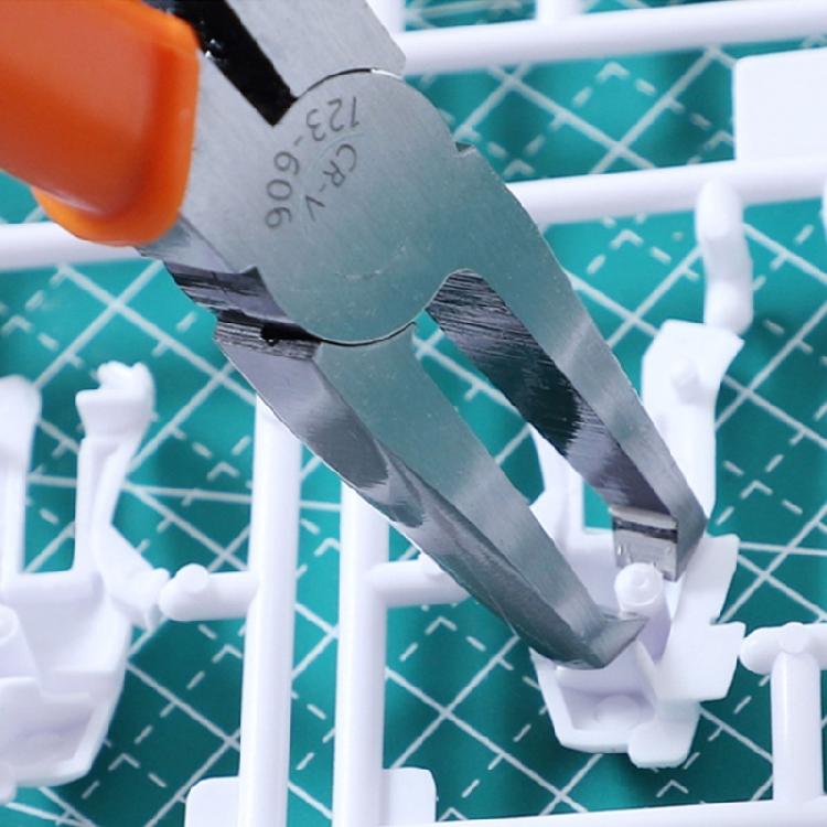 Efficient 6Inch Carbon Steel Diagonal Pliers with Precise Cutting Edges End Cutting Plierfor Various Cables and Wire