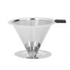 Coffee Dripper Stainless Steel Reusable Pour Over Coffee Dripper for Backpacking TravelingModel 01