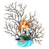 Colorful Mermaid Coral Branch Ornament Resin Craft Sea Tree Ornament  Fish Tank Supplies