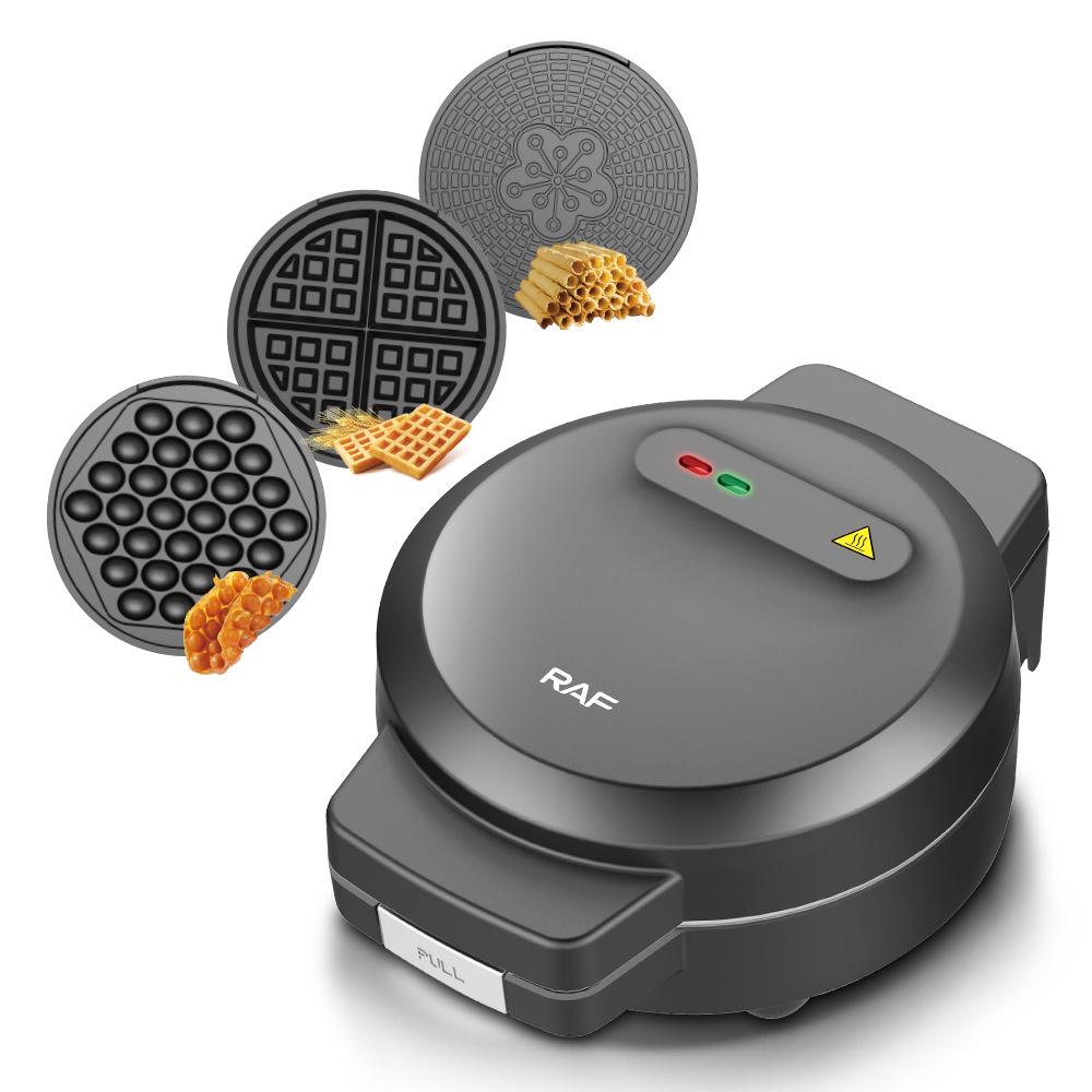 European 3-in-1 Stainless Steel Sandwich Maker & Toaster