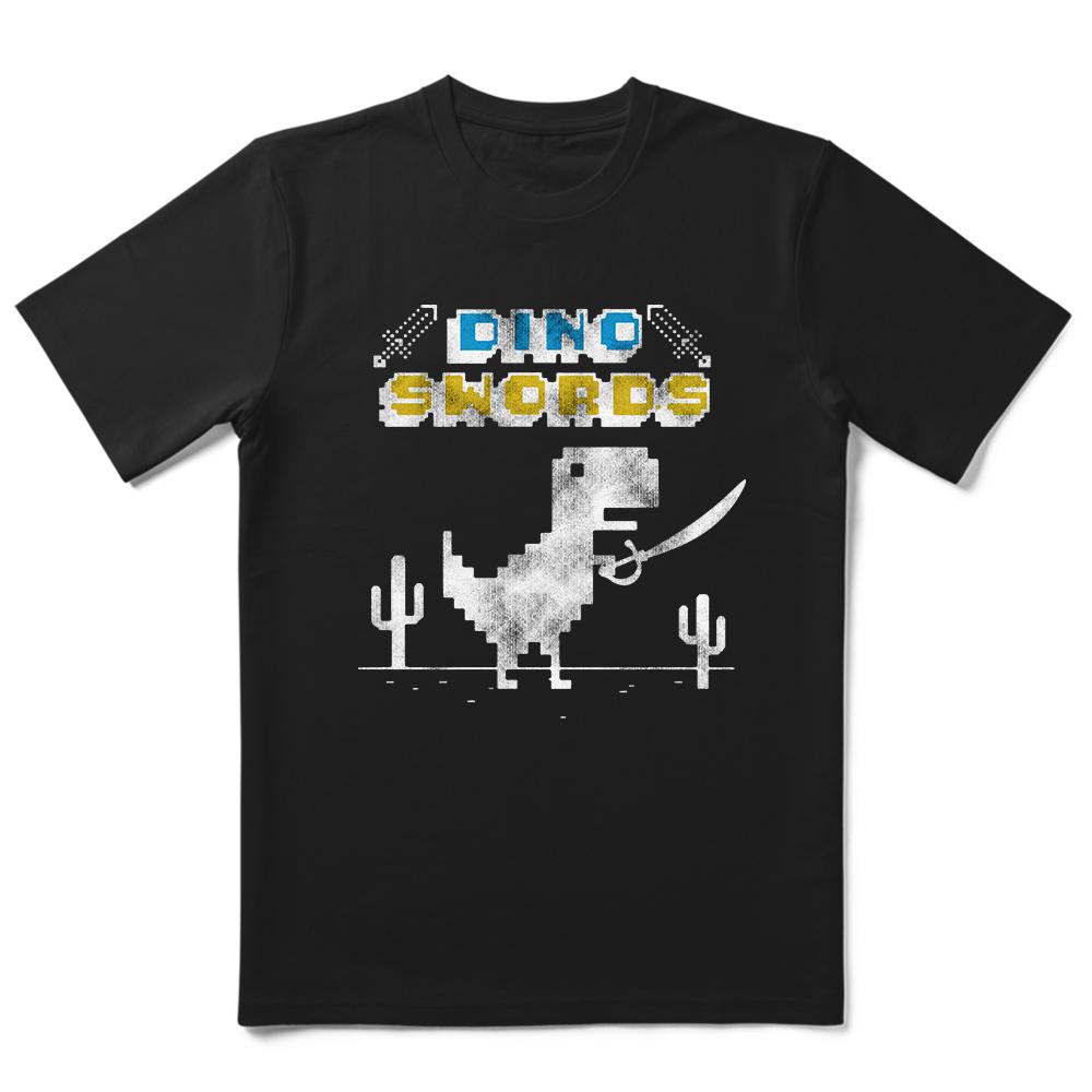 

THE COOLMIND 100% Cotton Cool Dino Game Print Men T Shirt Casual Summer Loose Men Tshirt o-neck Male Tshirt Tops Tee Shirts 4XL