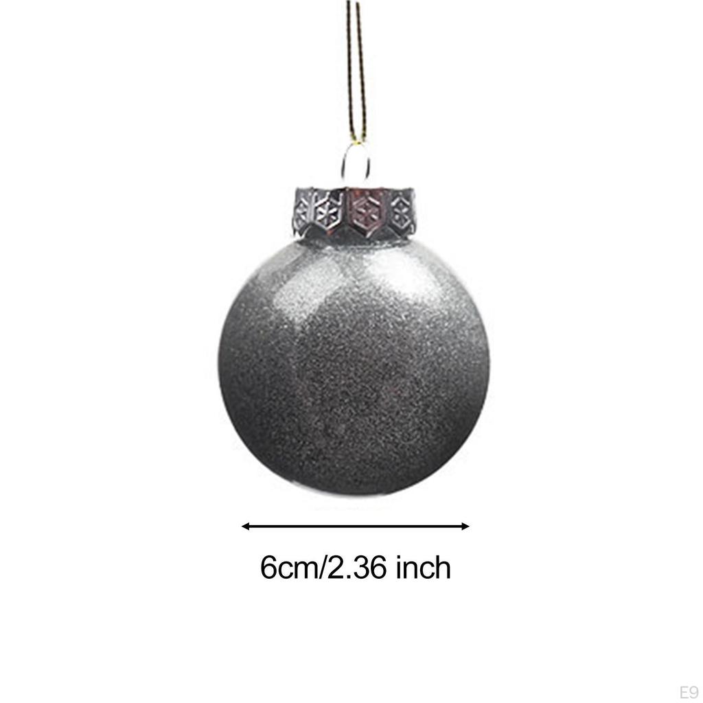30 Pieces Christmas Ball Ornaments Shatterproof Festival Layout Baubles Xmas Tree