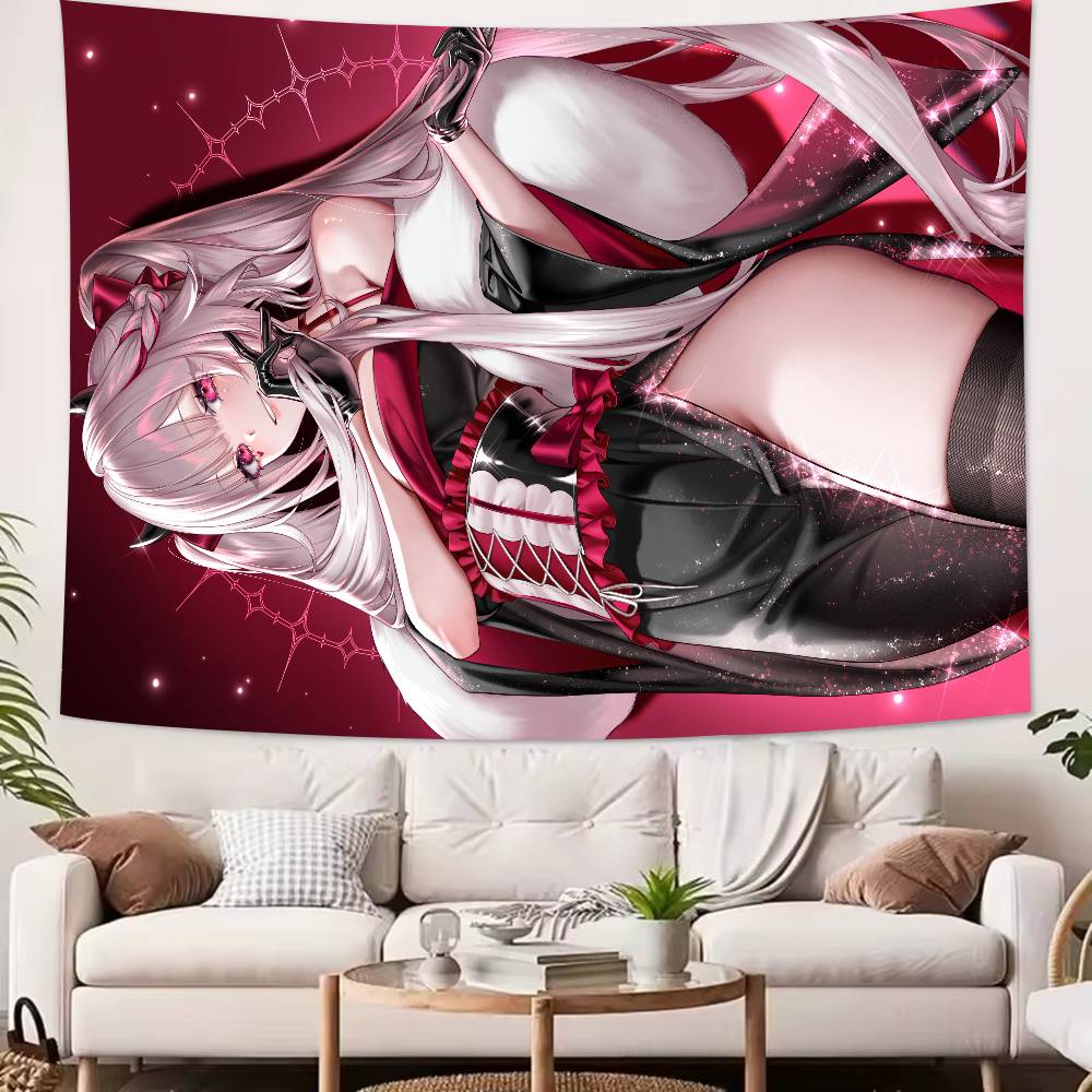 Cute Hot Funny Girl Sparxie Tapestry Decoration Bedroom Dormitory Background Cloth Holiday Home Party Living Room Club Tapestry