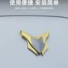 Suitable for mini beam of light car COOPER/JCW car metal decorative sticker 3D three-dimensional car logo shield