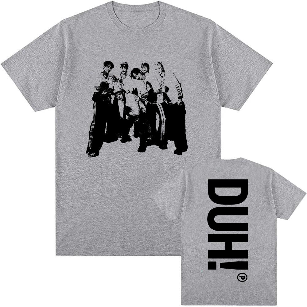 2025 Summer Korean Band P1Harmony Printed Tshirt Short Sleeve Mens Cotton Tshirt Fashion Casual Street Wear