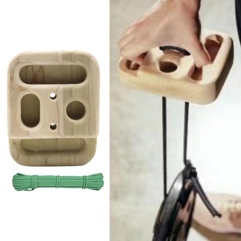 Portable Climbing Hangs Board Forearm Exerciser Finger Strengthener Climbing Training Board Gym Fitness Equipment