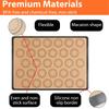 1PC Thin 0.4mm Silicone Baking Mat for Oven Reusable Non Stick Heat Resistant Bakeware Sheets Liner Baking Tools for Cookie