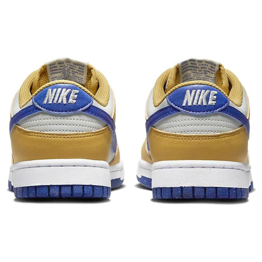 Nike  Dunk Low Next Nature Wheat Gold Royal Women Sneakers Brown Hyper-Royal Light-Silver DN1431-700