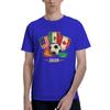 Custom Unisexs 2026 Football Soccer Cups T Shirt Short Sleeve Cotton Tshirt Casual Usa Canada Mexico Tee Loose Fit