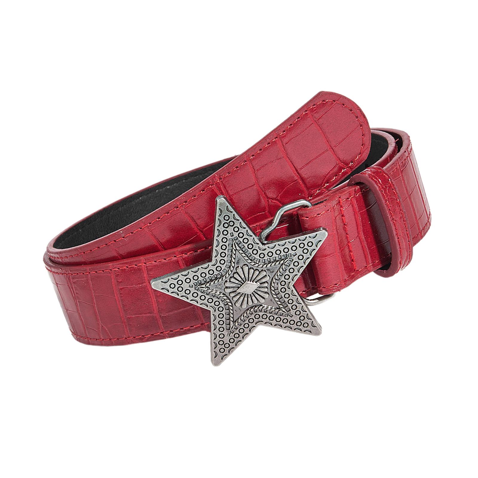 

Engraved Waist Belt Punk Chain for Cowboy Cowgirl Carved Star Buckle Retro Star Buckle Waist Chain Sexy Belt