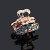Women's Three-Point Hairpin (Blue) Hair Ornament
