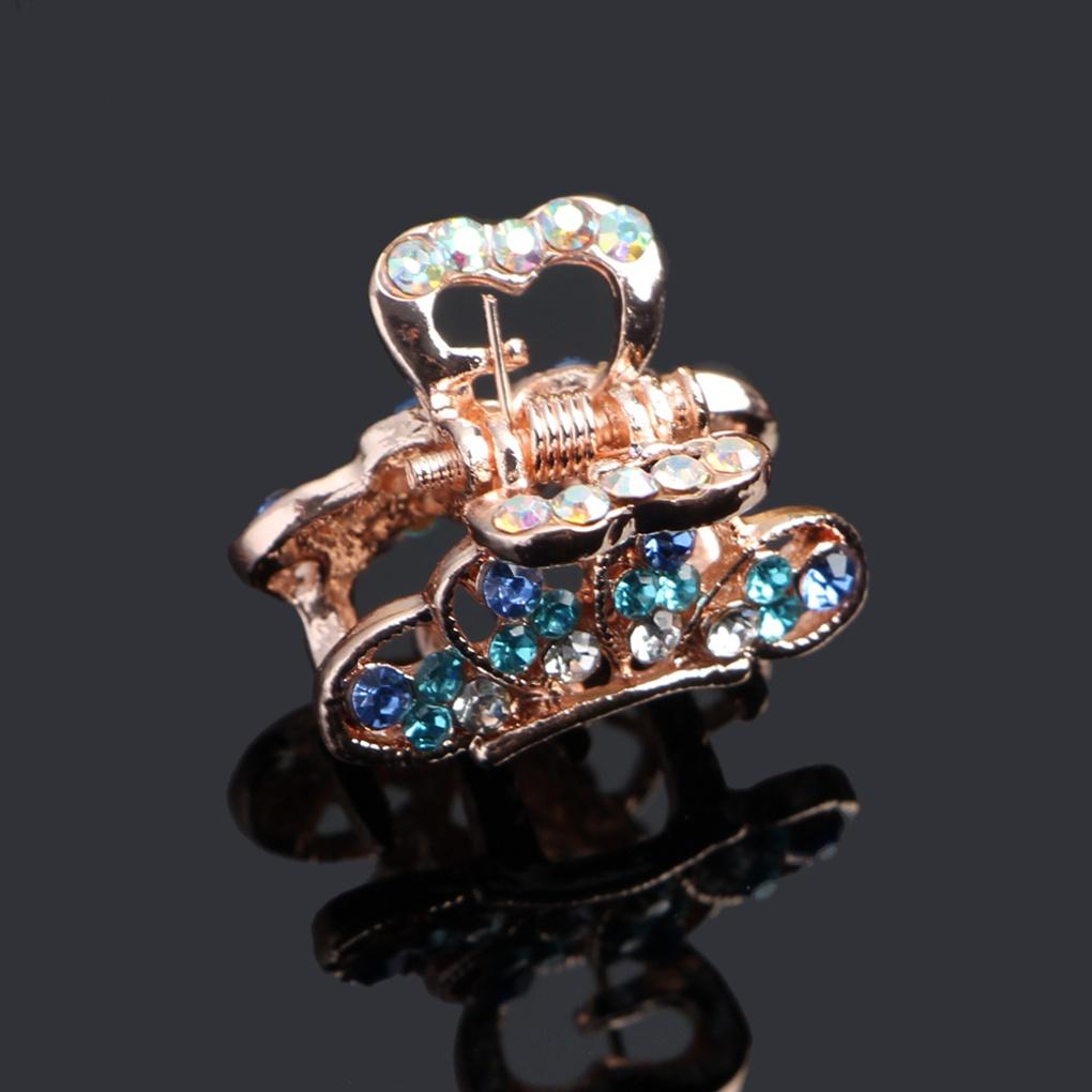 Women's Three-Point Hairpin (Blue) Hair Ornament
