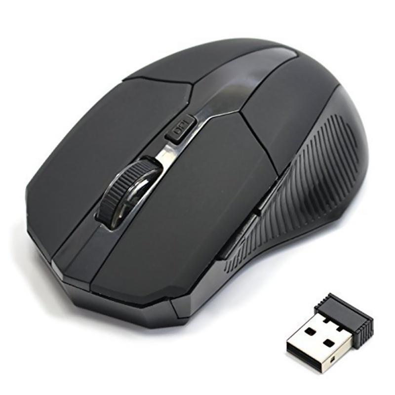 2,4 GHz 1200 DPI kabellose Maus, verstellbare optische Gaming-Maus, kabellose Home-Office-Mäuse