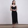 Pleats Mood Pleats Lace Slip Dress
