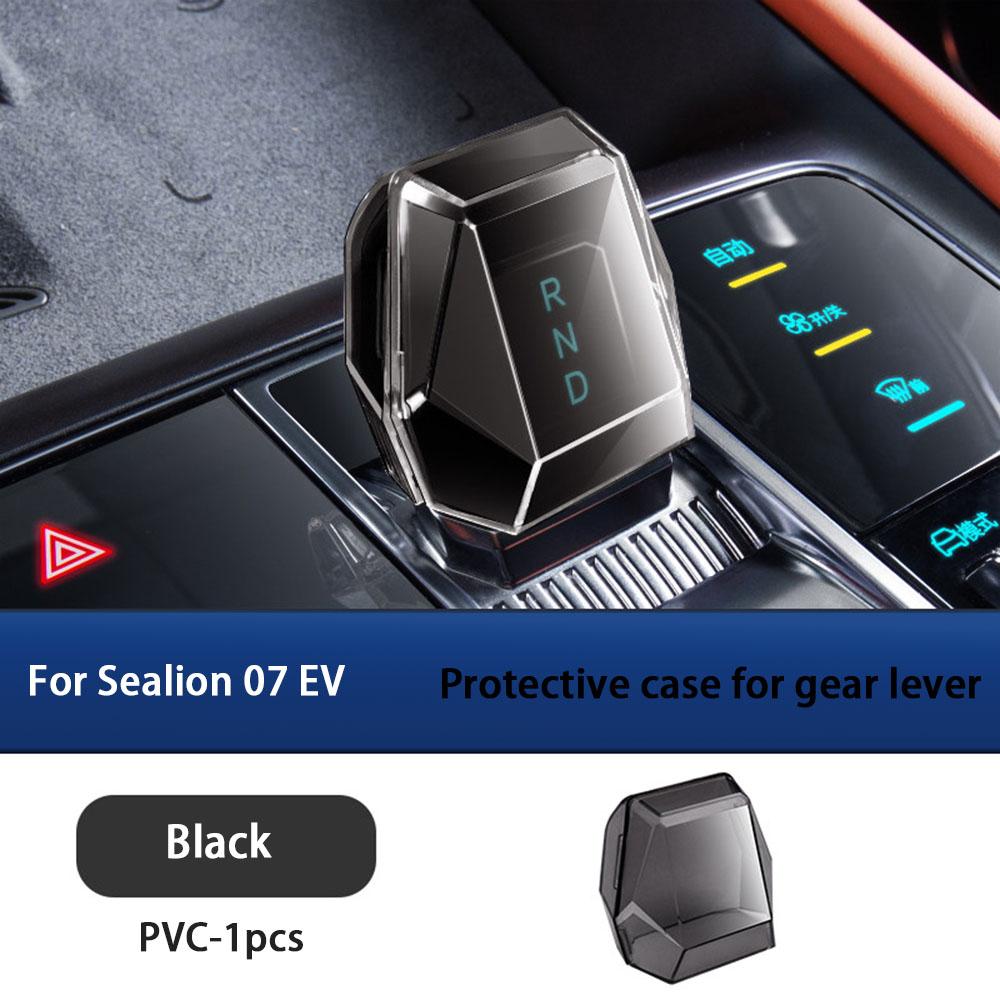 All Inclusive Gear Lever Protective Case For BYD Sealion 7 EV Transparent Gear Lever Hood Interior Modification Accessories