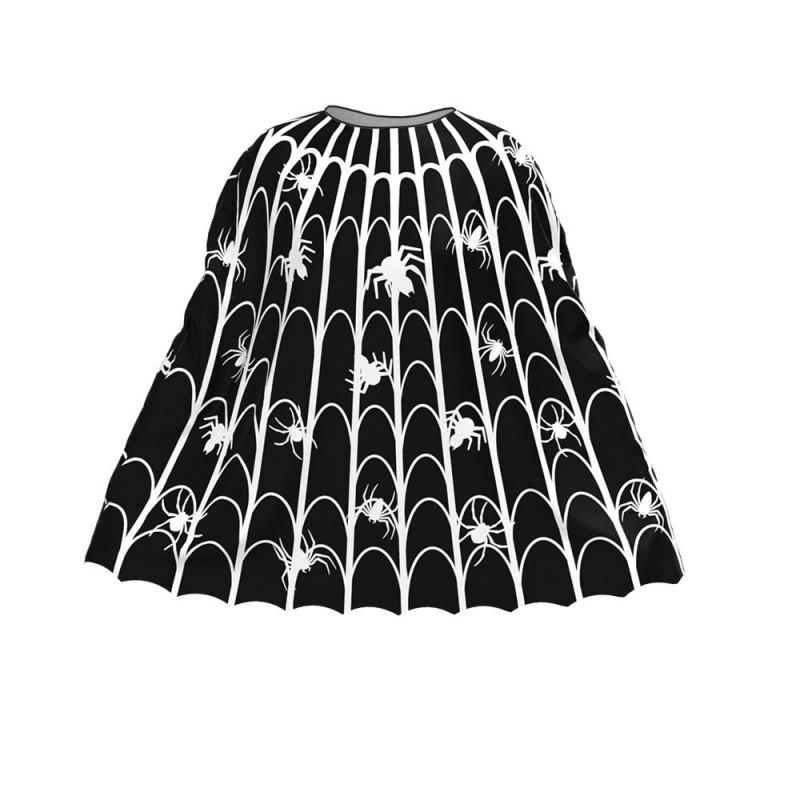 Halloween Costume Vampire Role Play Spider Cape Stage Performance Party