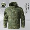 Mens Tactical Camouflage Uniform Set Outdoor Hiking Durable Mesh Reinforced Training Suit