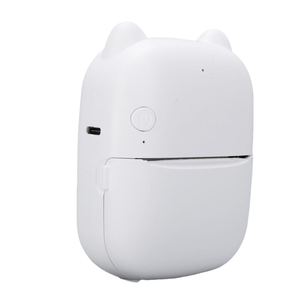 AI Voice Thermal Printer Portable Cordless Mobile App Control No Ink Printer for Home School