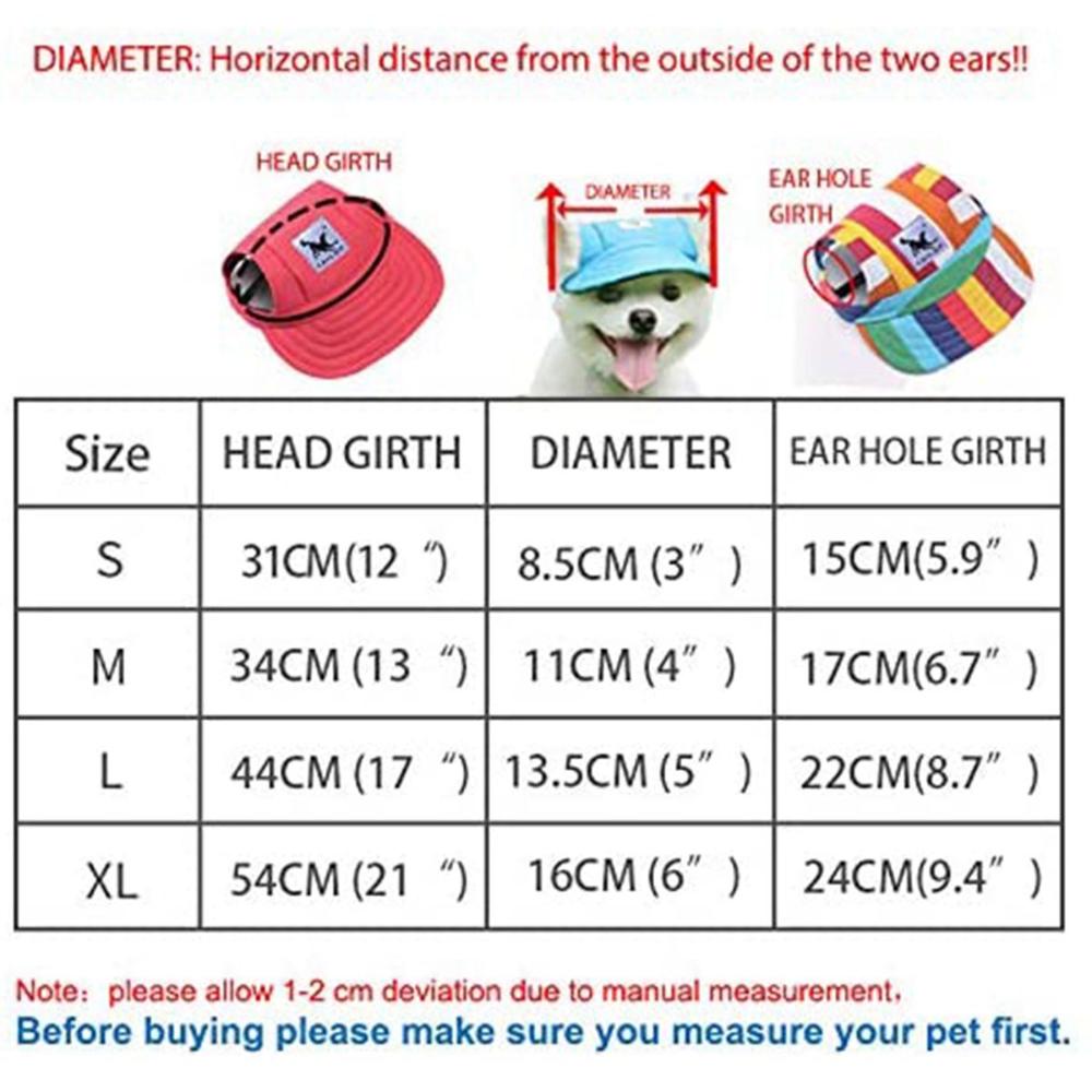 Summer with Ear Holes Headdress Puppy Sunbonnet Baseball Cap Sun Protection Dog Visor Hats
