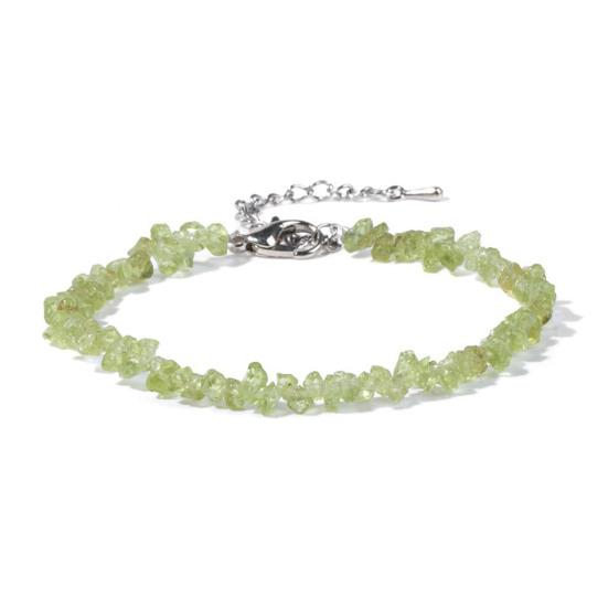 Women Bracelet Irregular Beads Decor Adjustable Length Non-fading Bracelet Wrist Jewelry Versatile