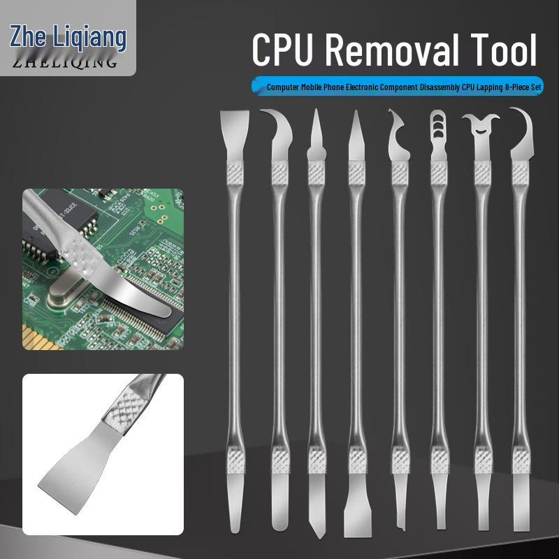 

8-Piece Electronic Component Disassembly & CPU Lapping Tool Set