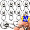 D25mm Strong Magnetic Hooks Heavy Duty  with Swivel Carabiner Magnet Snap Hook for Kitchen Refrigerator Hanging Bag