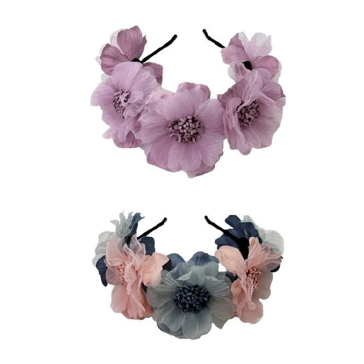 Wunderschöner Gänseblümchen-Haarreif Einzigartige handgefertigte Stirnbänder Stilvolles Haarband für ein zwangloses Event