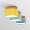 Dimmable LED Downlight 7W 10W 12W 15W 18W Surface Mounted Macaroon Ceiling Nordic Wood Grain Spotlight Lobby Living Room Bedroom