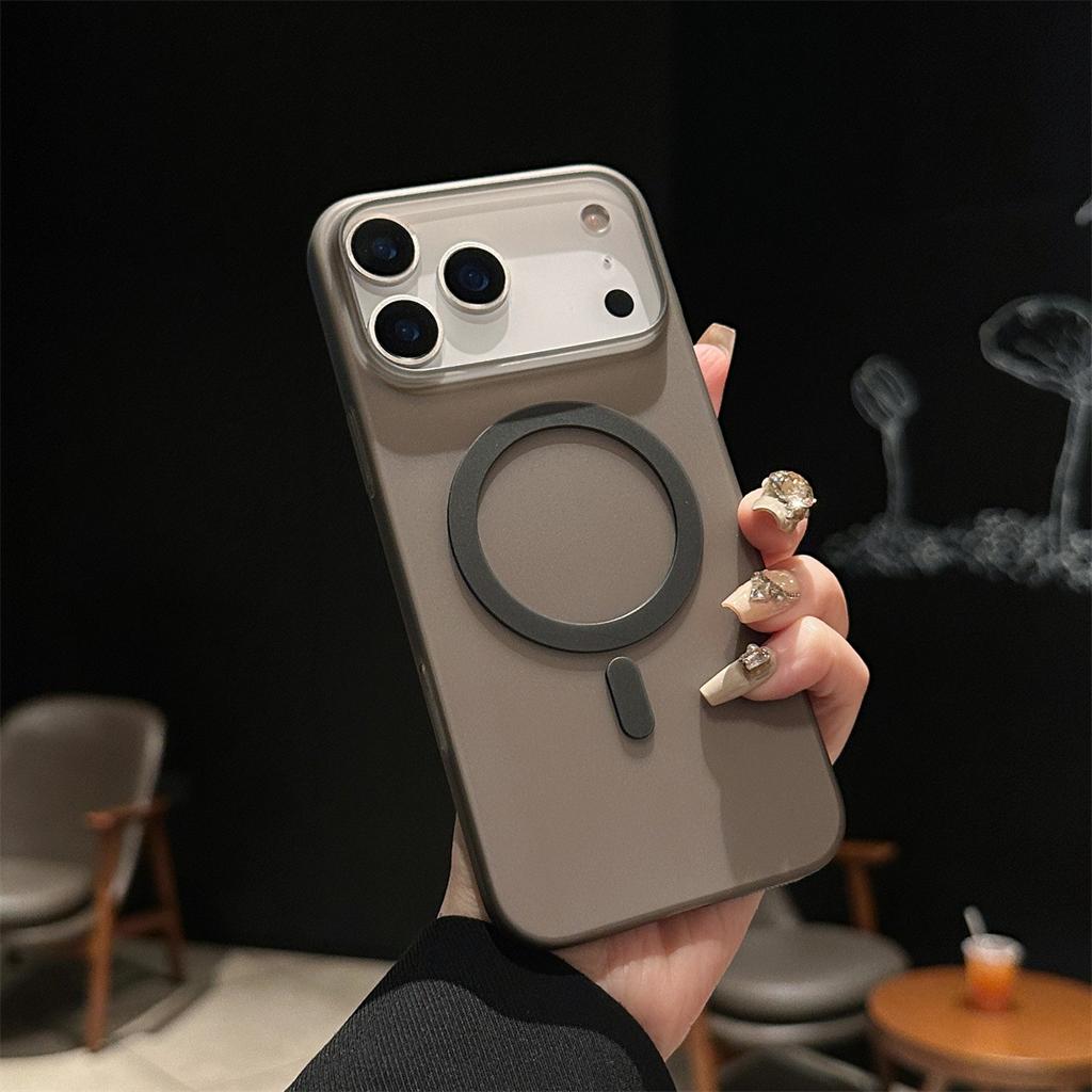 For Apple for IPhone17 Ultra-thin PP Magnetic Phone Case for Apple 16promax Non-yellowing 15 Cooling Case