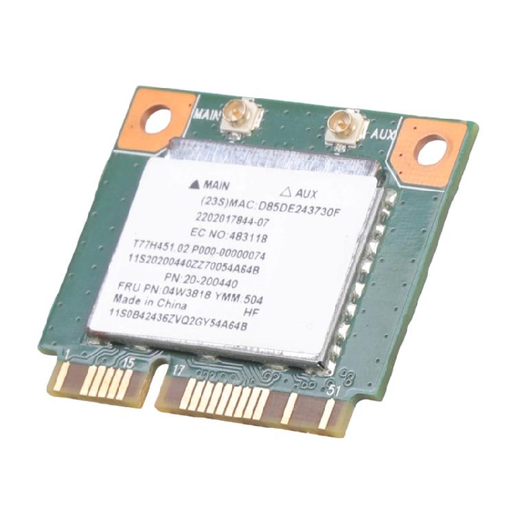 Low Power Consumption PCIE Networking Card For Business Professional Mini PCIe Half Height Wireless Networking Card