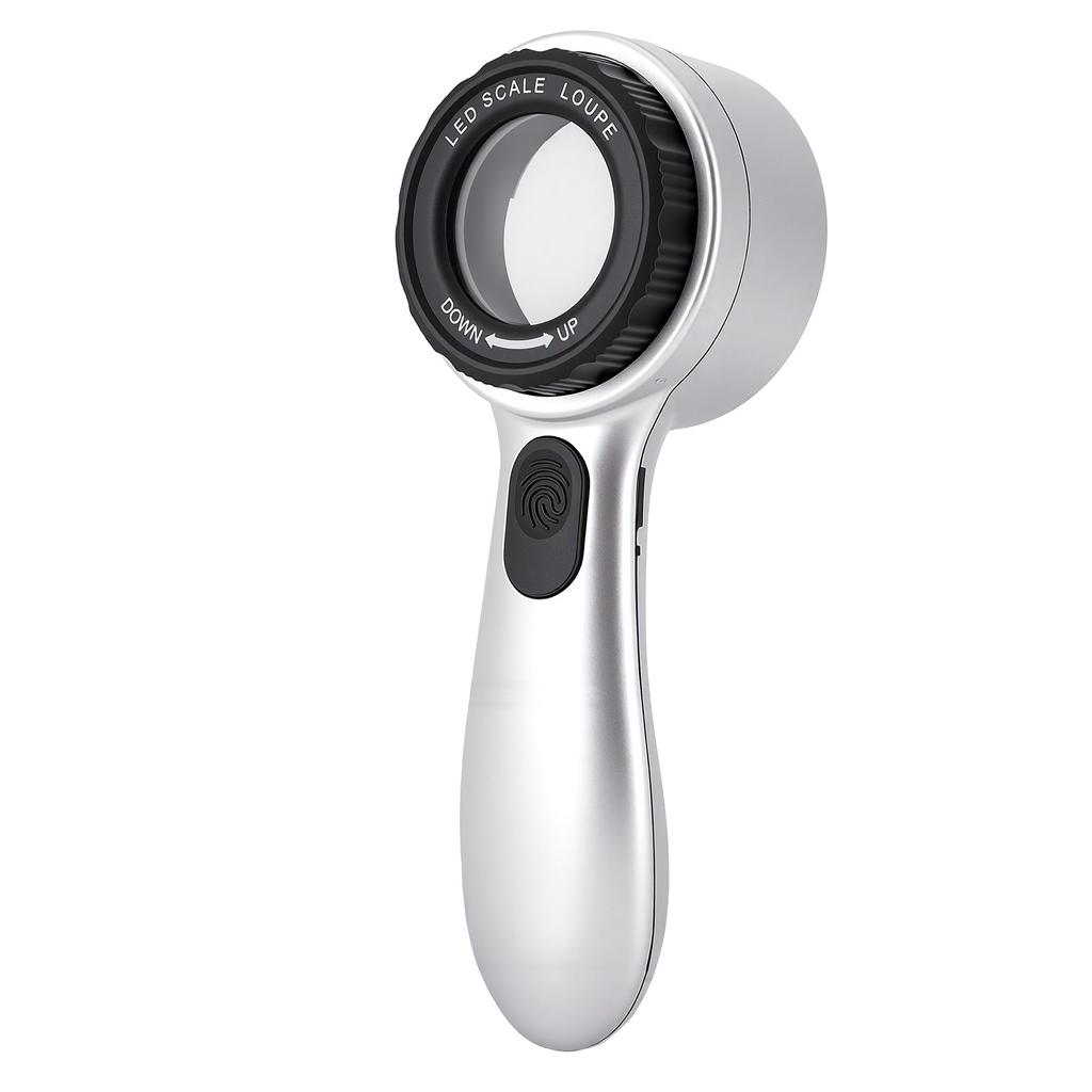 Tragbares Dermatoskop 30x HD-Vergrößerung 4 LED-Lichtmodi Handheld-Dermatoskop für den Heim- und Salongebrauch