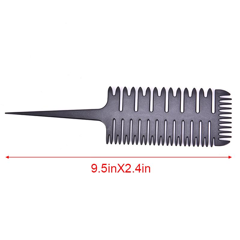 Salon Combs Brush Styling Cutting Color Tail Barber Hairdresser Hairdressing