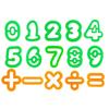 Dough Tools Playdough Mold Set for Kids Various Shape Needle Tube Letter Number Plasticine Accessory Children Craft Puzzle Toys